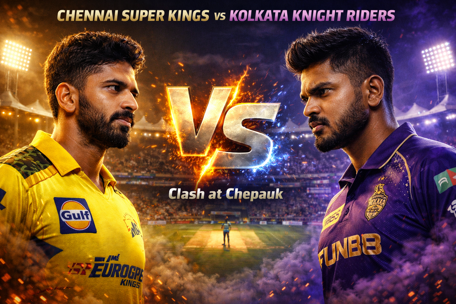 CSK vs KKR IPL 2026 Match Prediction